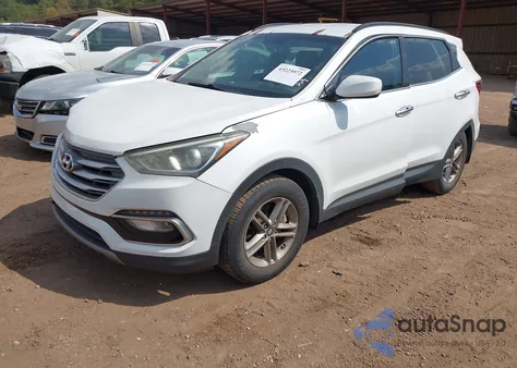 2017 Hyundai Santa Fe Sport 2.4L из США, поврежденный, VIN 5NMZU3LB6HH013051